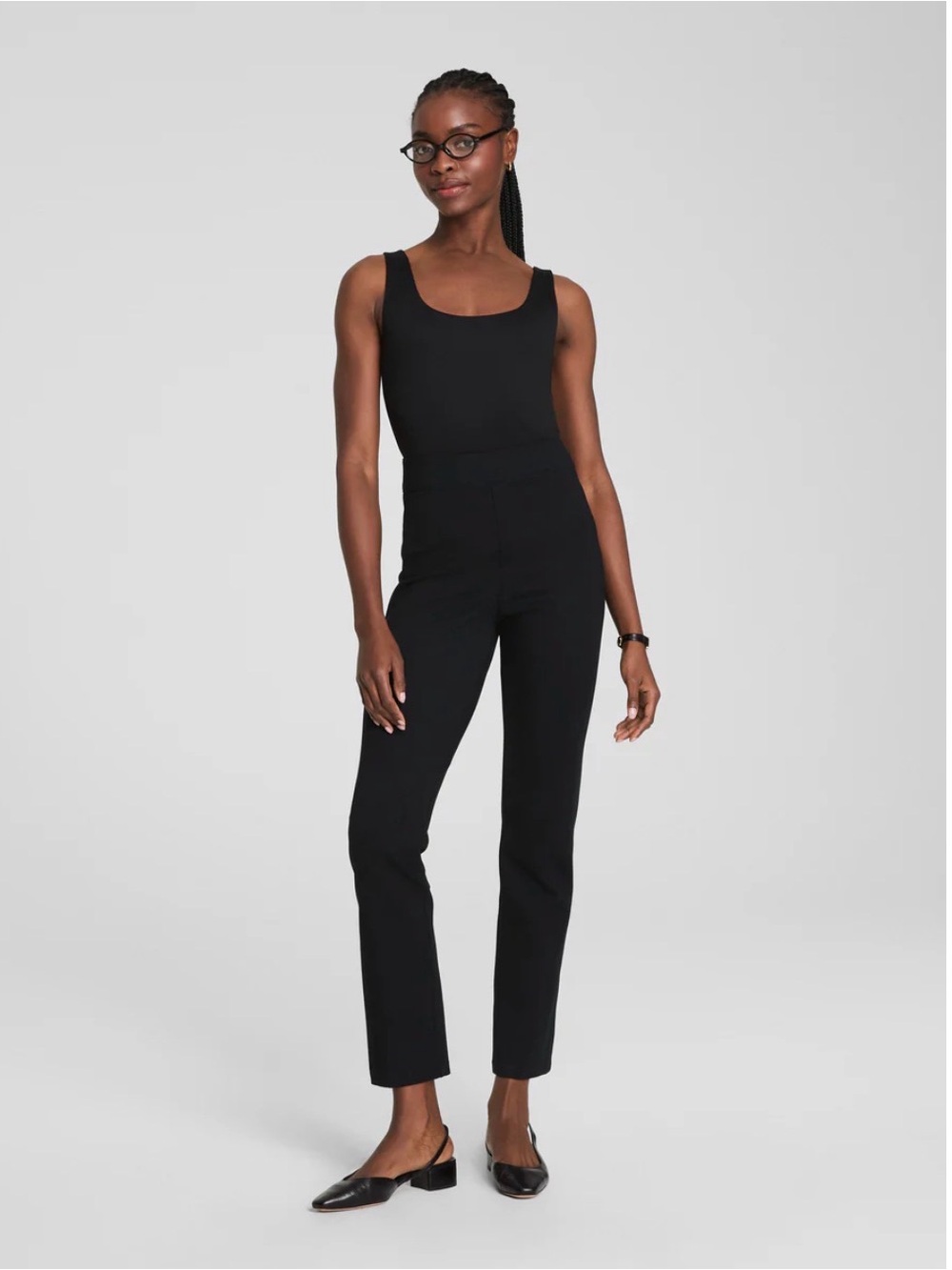 Spanx the perfect pant women’s size medium black trousers EUC